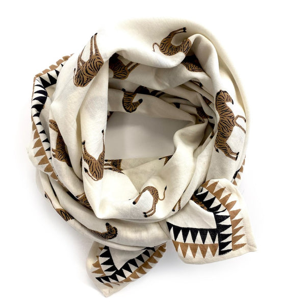 LATIKA scarf - Zebra