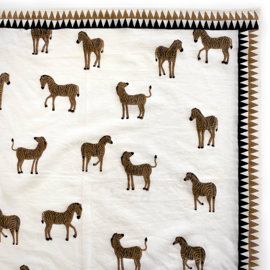 Foulard LATIKA - Zèbre