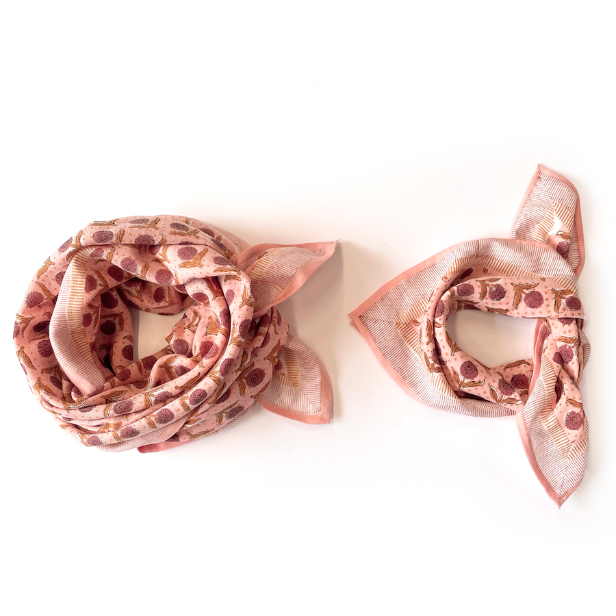 Manika Scarf - Lotus Powder