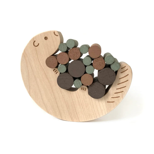 Jeu d'équilibre en bois - Castor