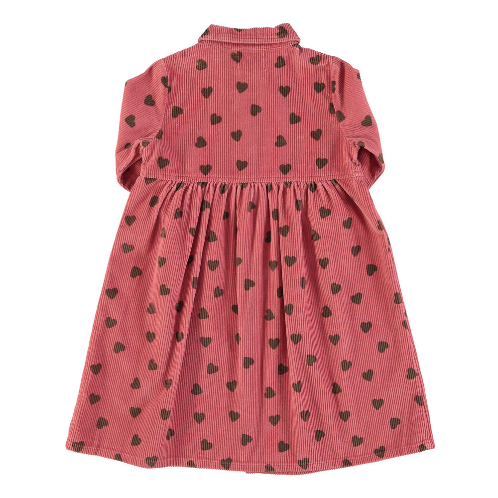 Robe manches longues - Pomegranade Green Heart