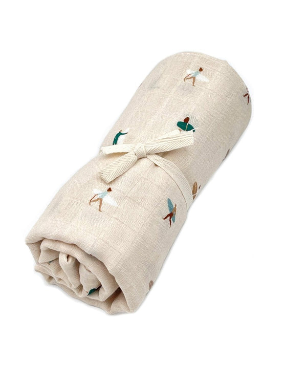 GASPARD Muslin Blanket - Waikiki