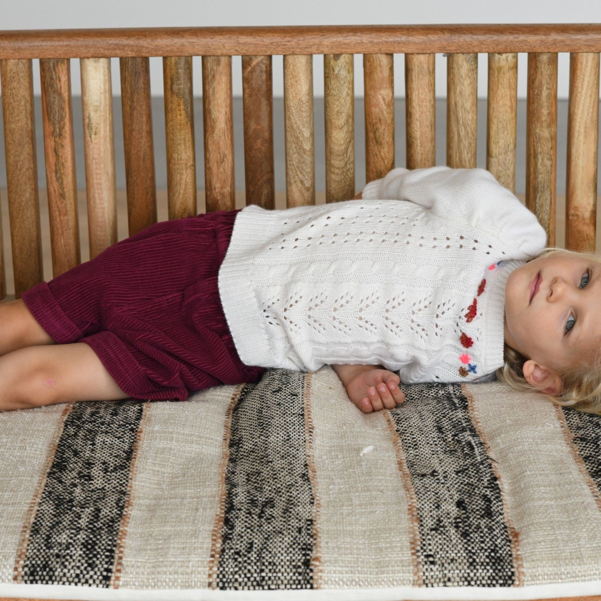 Corduroy shorts - Cassis