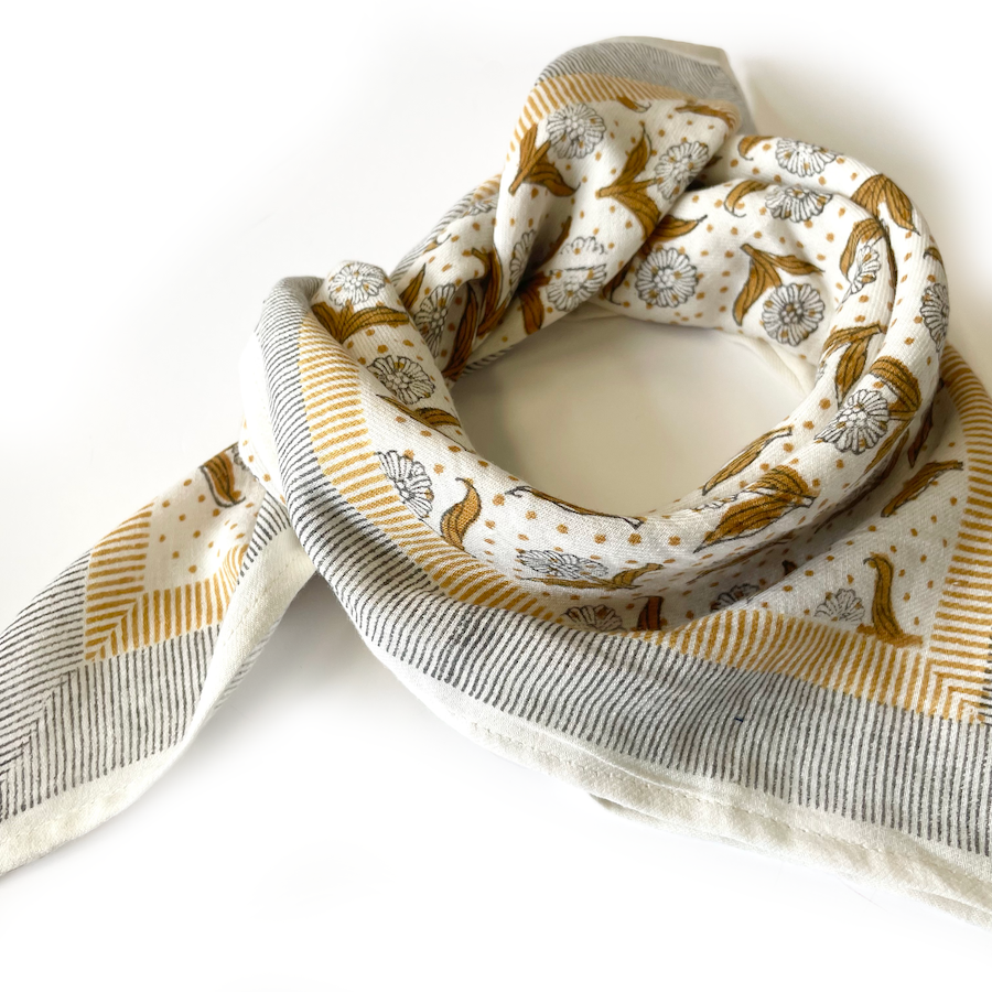 Foulard Manika - Lotus Desert