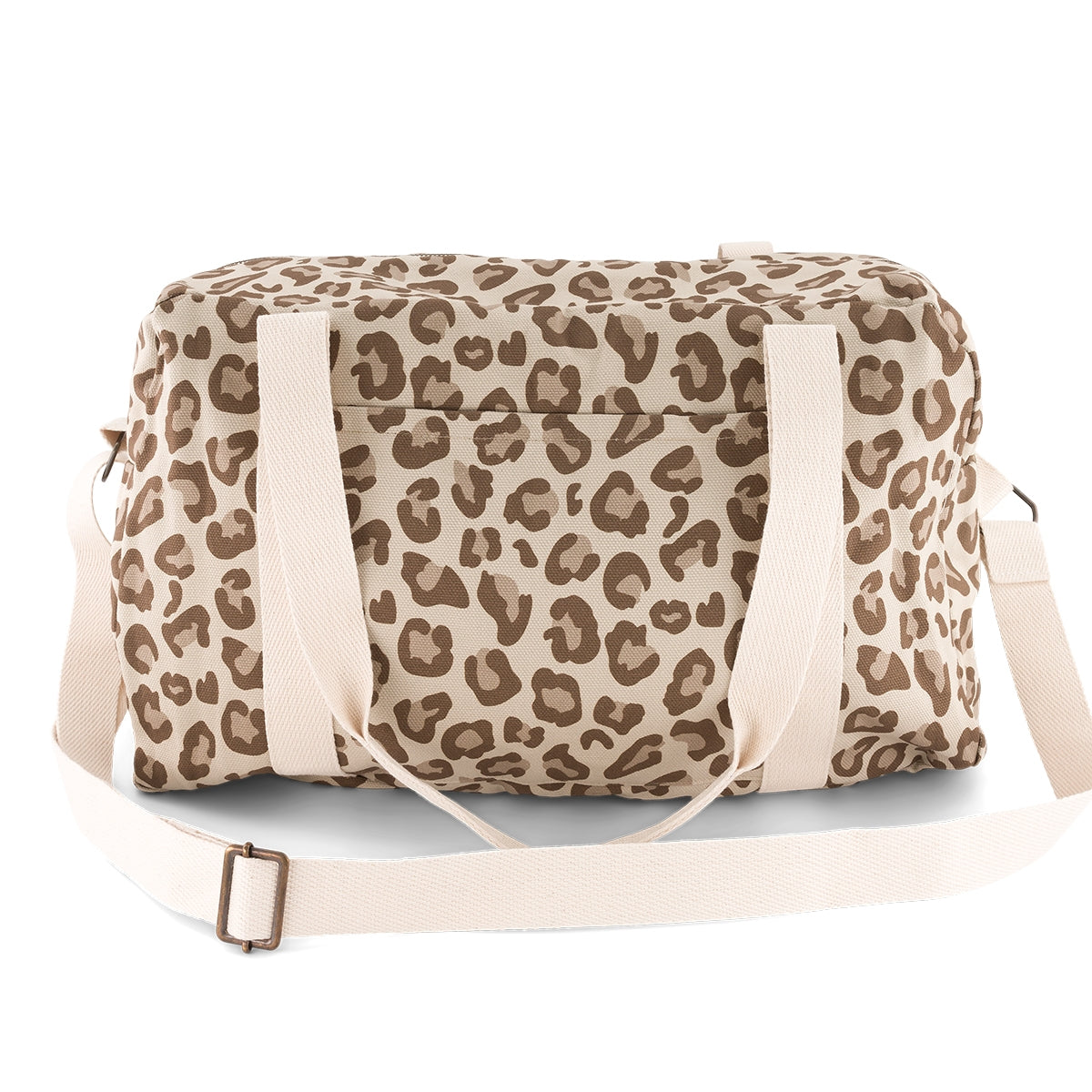 Diaper Bag / Weekend Bag - Natural Leopard