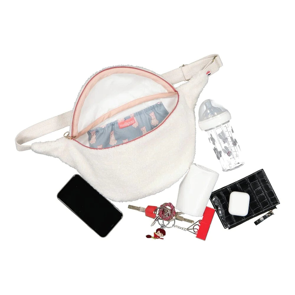 Banana Diaper Bag - White