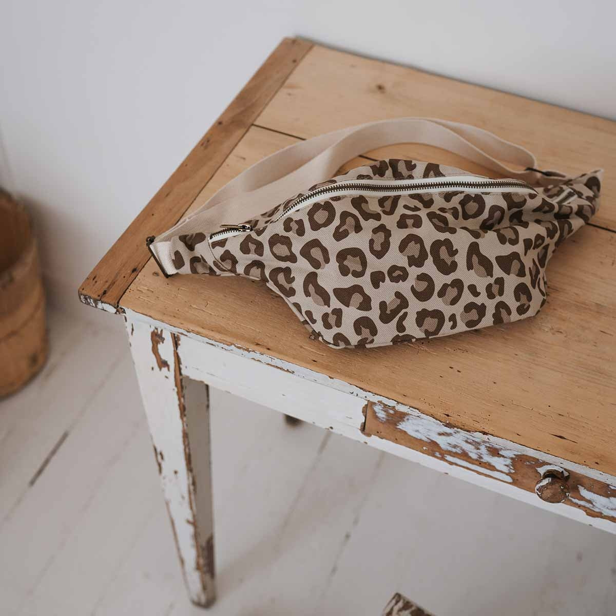 Belt Bag - Natural Leopard