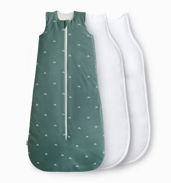 Reversible 4-Season Sleeping Bag - Green