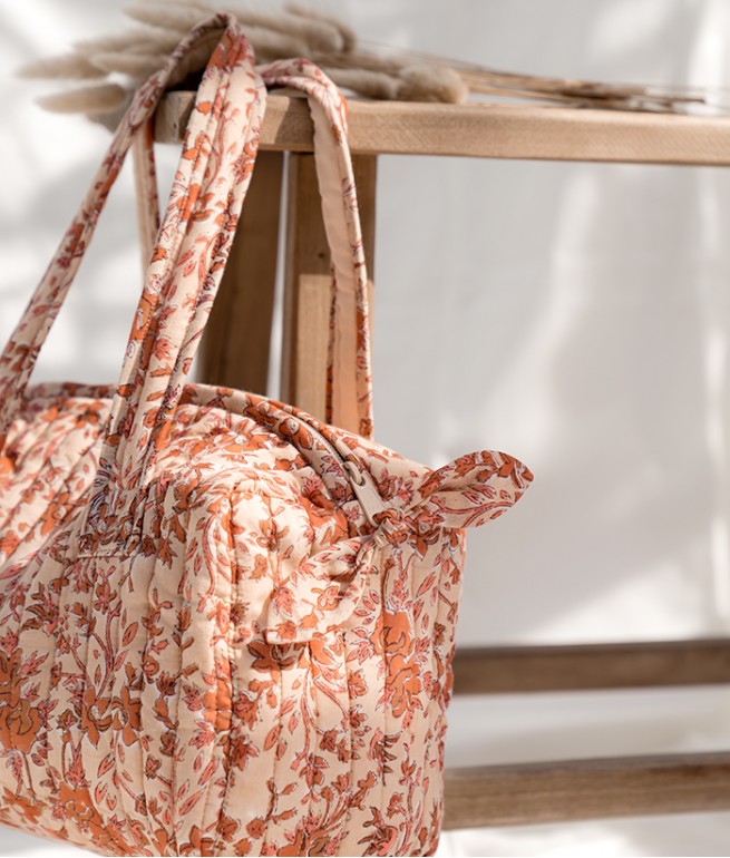 Sac Vanity / Mini sac à couche - Isha Cerise